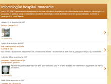 Tablet Screenshot of infectologiamercante.blogspot.com