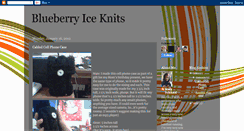 Desktop Screenshot of knitsblueberryice.blogspot.com