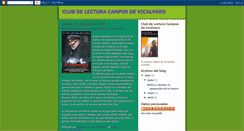 Desktop Screenshot of clubdelecturavicalvaro.blogspot.com