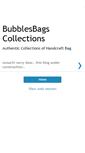 Mobile Screenshot of bubblebagcollections.blogspot.com