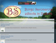 Tablet Screenshot of borgosavonarola.blogspot.com