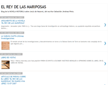 Tablet Screenshot of elreydelasmariposas.blogspot.com
