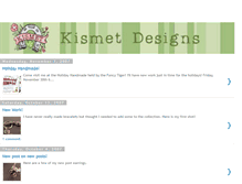 Tablet Screenshot of kismetdesigns.blogspot.com