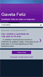 Mobile Screenshot of gavetafeliz.blogspot.com