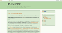 Desktop Screenshot of obstinateeye.blogspot.com