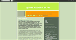 Desktop Screenshot of guineaecuatorial.blogspot.com
