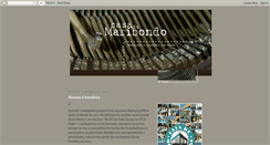 Desktop Screenshot of casadomaribondo.blogspot.com