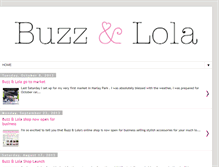 Tablet Screenshot of buzzandlola.blogspot.com