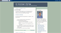 Desktop Screenshot of mrgremminger.blogspot.com