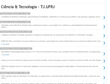 Tablet Screenshot of cienciaufrj.blogspot.com