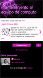 Mobile Screenshot of aplicarmantenimientoalequipodecomputo.blogspot.com