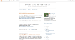 Desktop Screenshot of booksadventures.blogspot.com