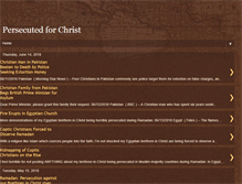 Tablet Screenshot of persecutedfourchrist.blogspot.com