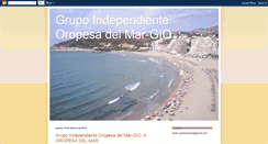 Desktop Screenshot of giodeoropesa.blogspot.com