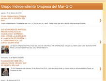 Tablet Screenshot of giodeoropesa.blogspot.com