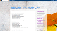 Desktop Screenshot of cantik-dan-sholehah.blogspot.com