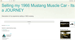 Desktop Screenshot of mustangmustle.blogspot.com