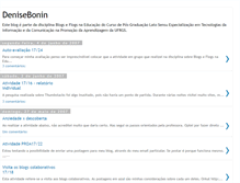 Tablet Screenshot of denibonin.blogspot.com