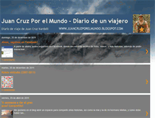 Tablet Screenshot of juancruzporelmundo.blogspot.com