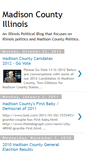 Mobile Screenshot of madisoncountypolitics.blogspot.com
