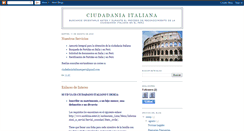 Desktop Screenshot of ciudadaniaitalianaenperu.blogspot.com