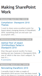 Mobile Screenshot of makingspwork.blogspot.com