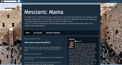 Desktop Screenshot of messianicmama.blogspot.com