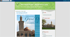 Desktop Screenshot of masjidenoorulislam.blogspot.com