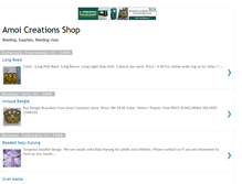 Tablet Screenshot of amoicreations.blogspot.com