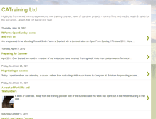 Tablet Screenshot of ca-training.blogspot.com