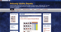 Desktop Screenshot of peluang-usaha-sepatu-buka-agen-sepatu.blogspot.com