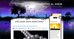Desktop Screenshot of despertaralamor.blogspot.com