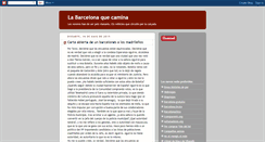 Desktop Screenshot of labarcelonaquecamina.blogspot.com