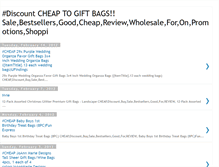 Tablet Screenshot of cheaptogiftbags.blogspot.com
