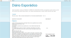 Desktop Screenshot of diarioesporadico.blogspot.com