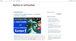 Desktop Screenshot of anti-mythes.blogspot.com