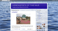 Desktop Screenshot of headwatersofthenile.blogspot.com