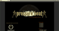 Desktop Screenshot of pressurebeat.blogspot.com