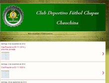 Tablet Screenshot of futbolchapaschauchina.blogspot.com