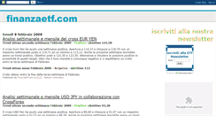 Desktop Screenshot of finanzaetf.blogspot.com