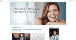 Desktop Screenshot of interstitial-cystitis-diet.blogspot.com