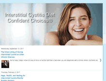 Tablet Screenshot of interstitial-cystitis-diet.blogspot.com