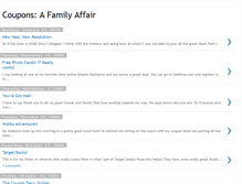 Tablet Screenshot of couponsafamilyaffair.blogspot.com