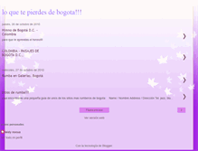 Tablet Screenshot of bogotaexplora.blogspot.com