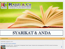 Tablet Screenshot of caon9-syarikat.blogspot.com