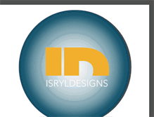 Tablet Screenshot of isryldesigns.blogspot.com