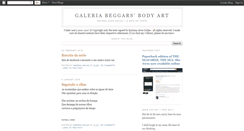 Desktop Screenshot of beggarsbodyart.blogspot.com