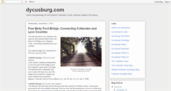 Desktop Screenshot of dycusburg.blogspot.com