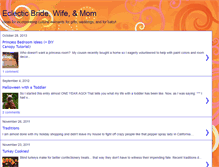 Tablet Screenshot of eclecticbride.blogspot.com