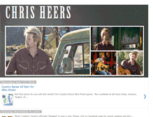 Tablet Screenshot of chrisheers.blogspot.com